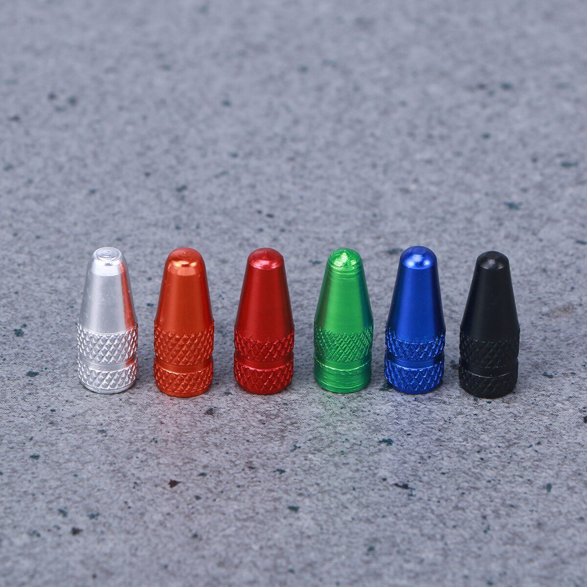 6 stuks fiets aluminiumlegering franse ventieldopjes voor mtb racefiets mountainbike banden ventieldopjes stofhoezen voor