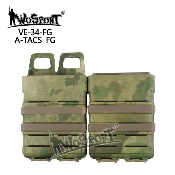WoSporT MG-02 SCHNELLE mag Taktische Weste Zubehör Kasten Beutel Außen Mittlere Größe Viele Farben Kasten: FG