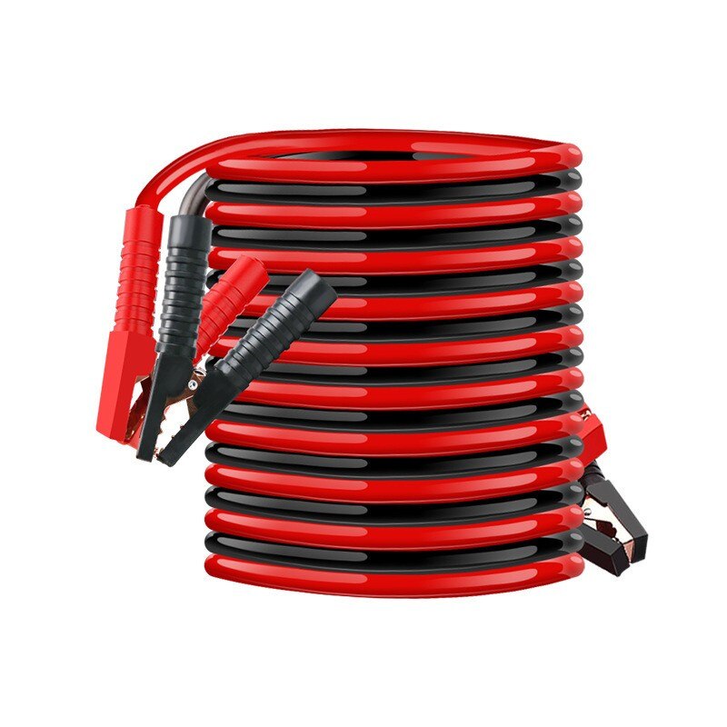 4M 2000 AMP Emergency Power Start Cable Booster Jumper Cable Heavy Duty Car Battery Booster Copper Wire Car Accessories: Default Title