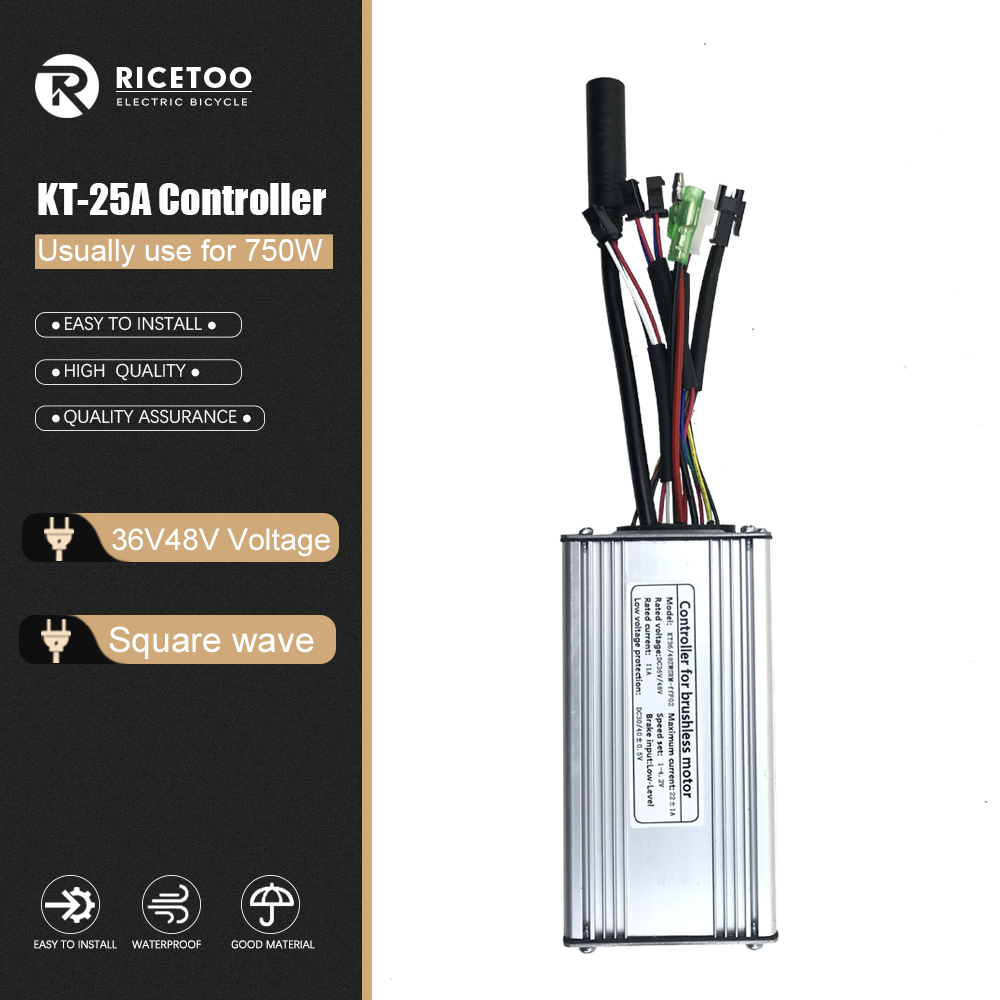 250w-3000w sähköpyörän ohjainta  kt 15a-50a siniaalto-kanttiaalto-ohjainta harjattoman moottorin polkupyörän lisävarusteita: Samppanja
