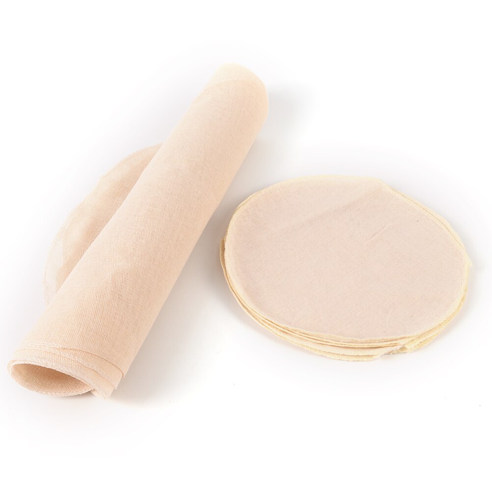 Siliconen Stoomboot Non-stick Pad Ronde Knoedel Kaas Mat Gestoomde Broodjes Bakken Gebak Dim Sum Mesh Koken Case 30 cm 50 cm 5 st