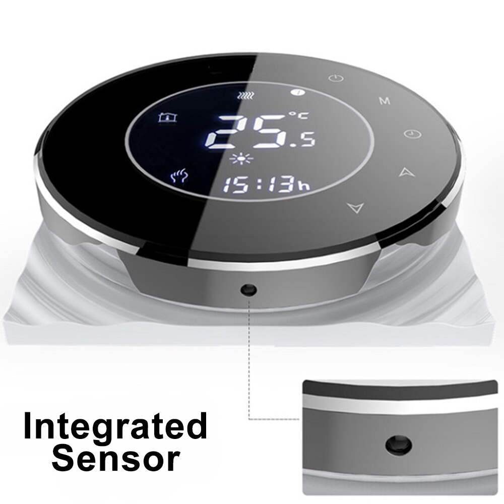 Wifi Lcd Display Smart Thermostat Wifi Six-Cycle Programmable Smart Thermostat Tuya Home Voice Control Temperature With Alexa