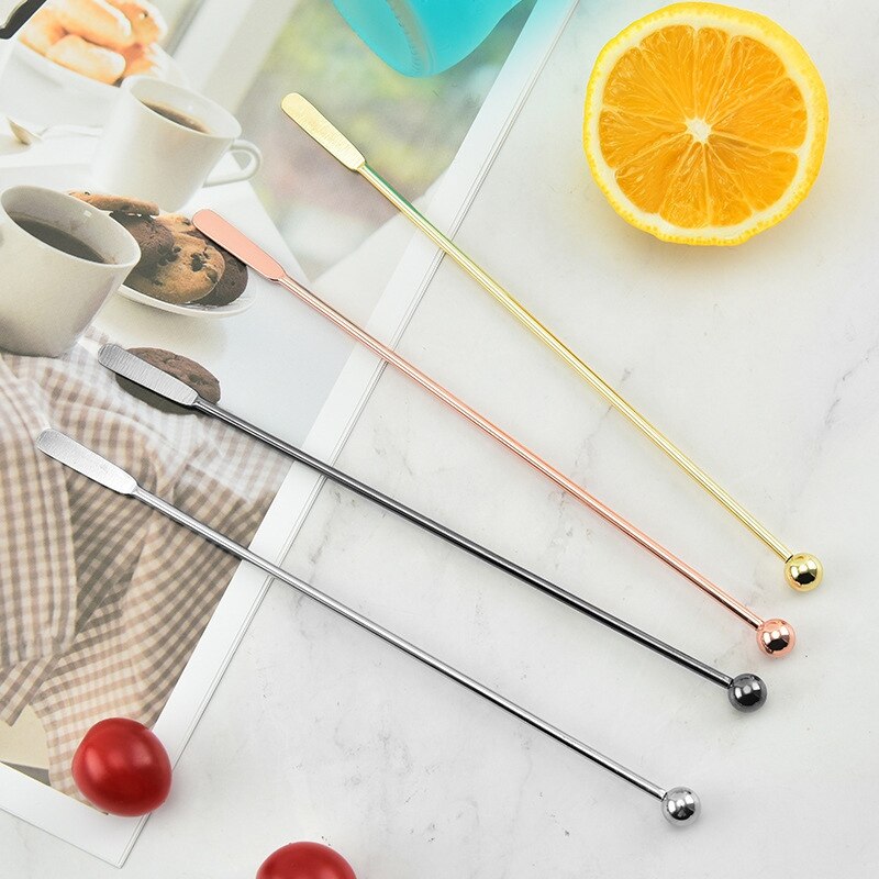 Varillas mezcladoras para bebidas de cóctel, barra mezcladora de copa de vino, bozal giratorio, varillas mezcladoras para restaurante, Bar, accesorios de para el hogar
