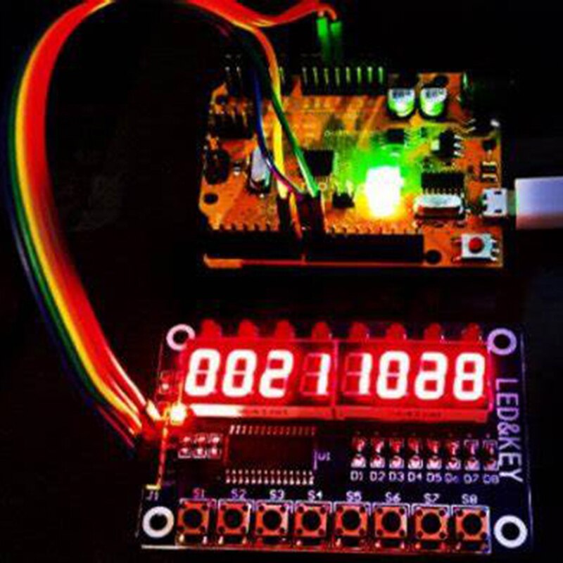 TM1638 Tasto Modulo Display 8-digit LED Modulo Dis... – Grandado