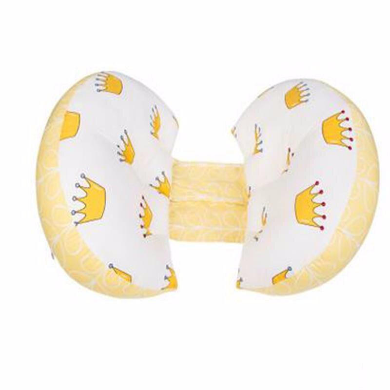 Abdominal Support Lumbar Pillow Multi Purpose Pregnant Woman Breastfeeding Pillow: yellow