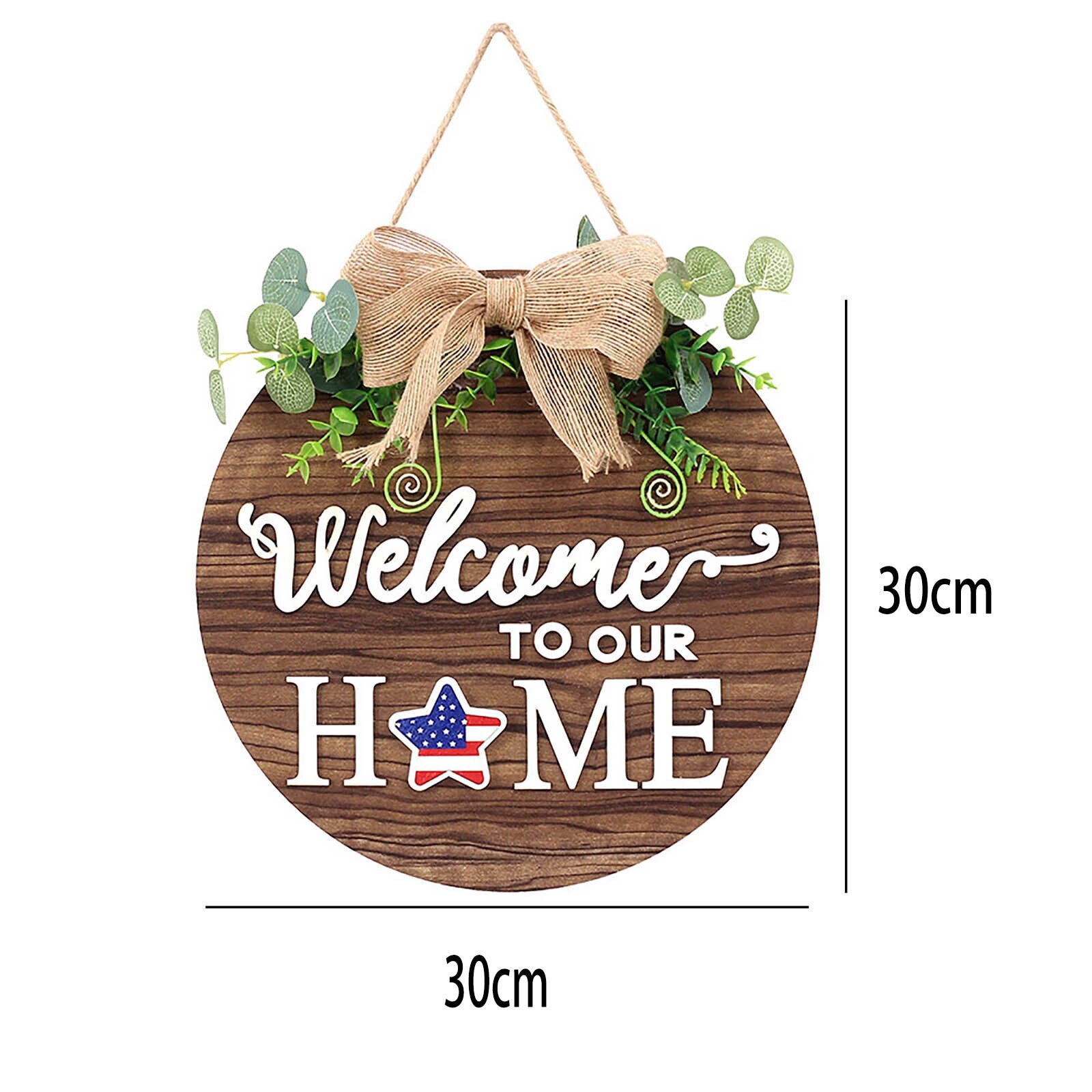 40 # Welkom Houten Deur Hanger Seizoensgebonden Home Teken Ornamenten Voor Thuis Decoratie Verwisselbare Deur Hangers Accessoires