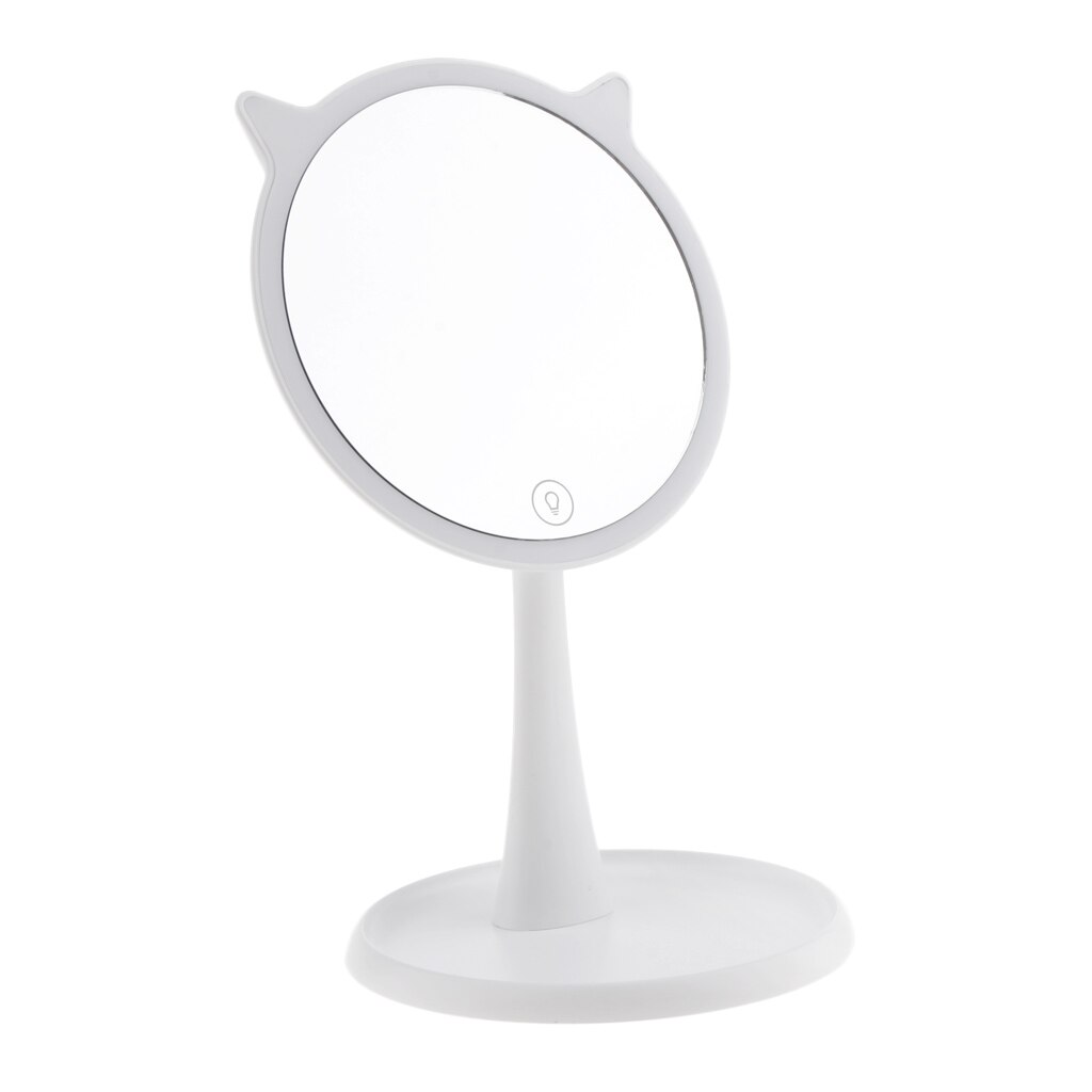 Leuke Verstelbare Led Make-Up Spiegel Met Verlichting Voor Badkamer Scheren Cosmetische