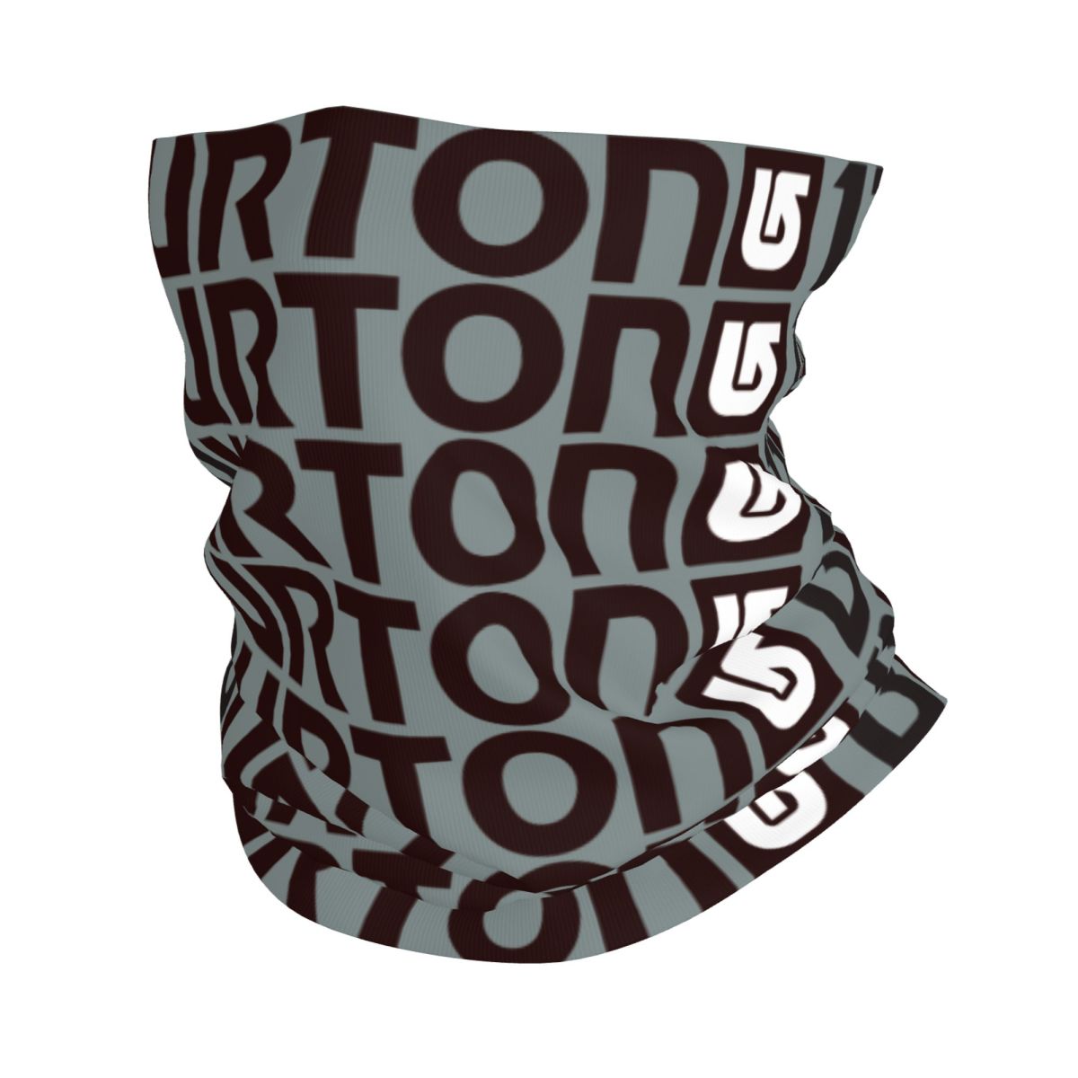 Custom Burtons Arrow Logo Snowboards Winter Headband Neck Warmer Men Women Ski Running Tube Scarf Face Bandana Gaiter: WHITE