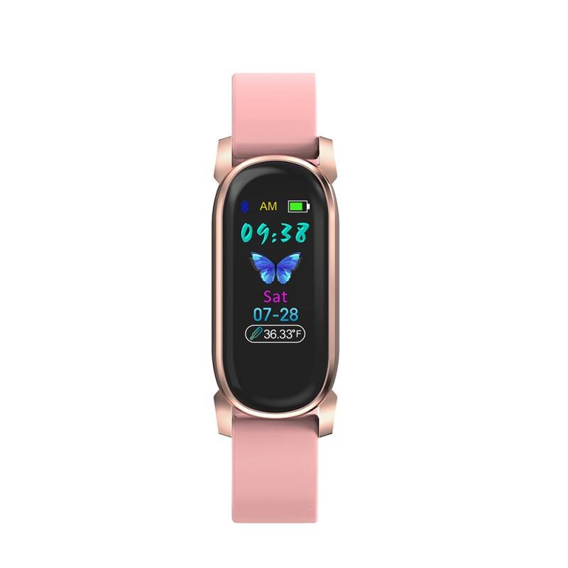 YD8 Body Temperatuur Detectie Smart Armband Sport Horloge Immuniteit Meting Bloeddruk Bloed Zuurstof Hart Jyoupro App