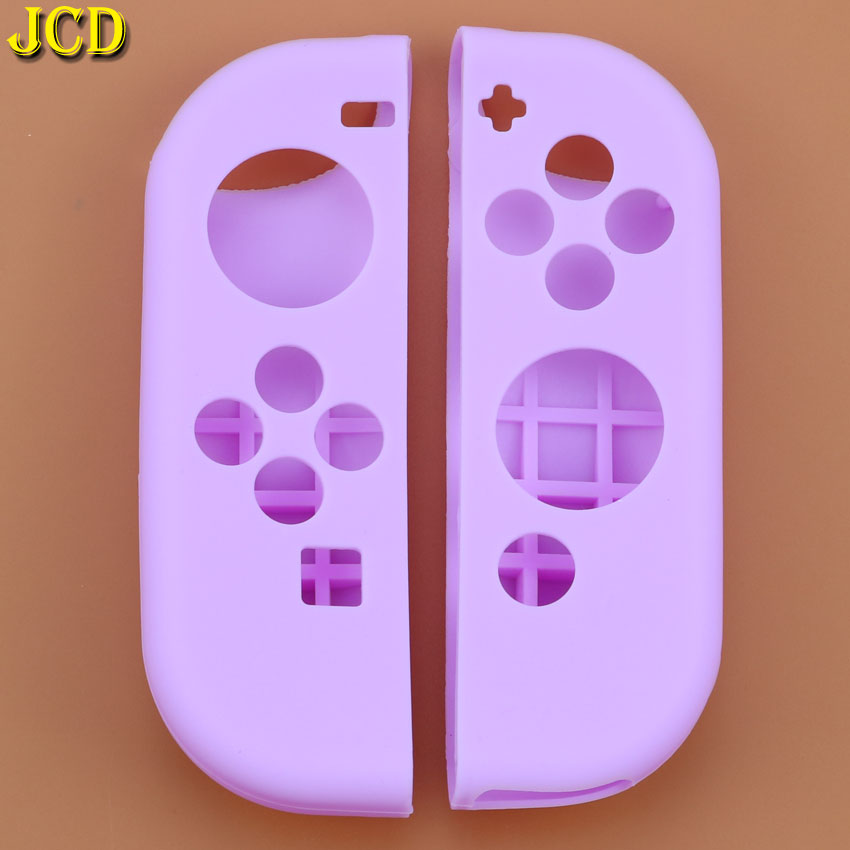 JCD 1Set Anti-Slip Silicone Soft Case For Switch NS Protective Cover Skin For Nintend Switch Joy-Con Controller Accessory: K-K