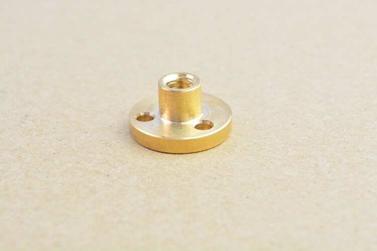 T5 screw flange trap nut brass 3d printer accessories