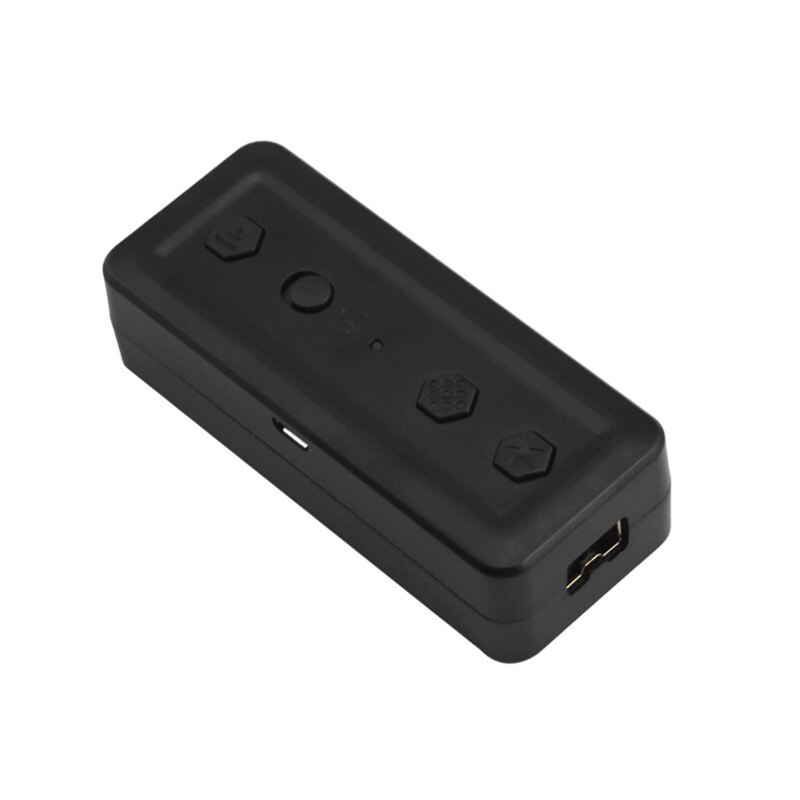 4In1 Wireless Controller Converter for NES SNES SF-C Classic Edition Wii Classic for Nintendo Switch GameSquare: Black