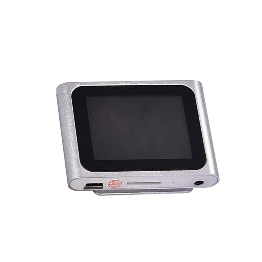 FM Radio Video music player MP3 MP4 E-book reader Digital recorder Silver