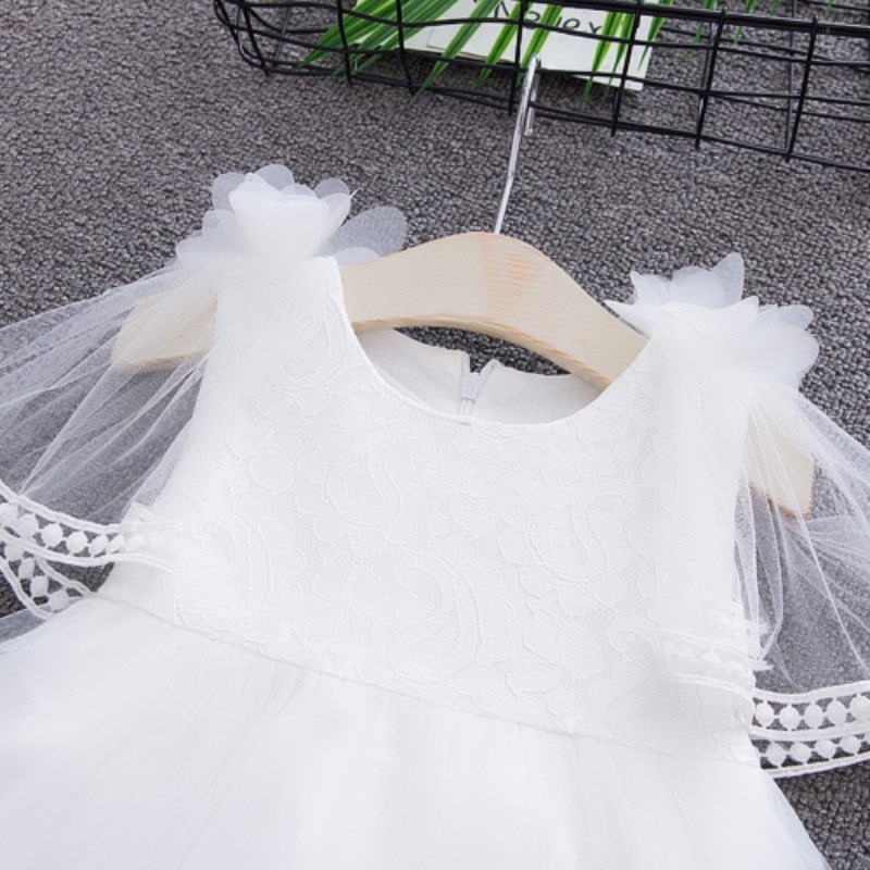 Sommer baby tøj piger kjole bryllup fødselsdag baby kjole tutu 1-3y baby pige tøj pige prinsesse festkjole