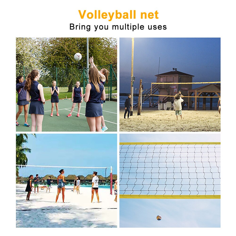 Portátil profissional ajustável altura ao ar livre indoor dobrável grama quatro quadrado cruz vôlei net crianças adultos areia jogo da equipe