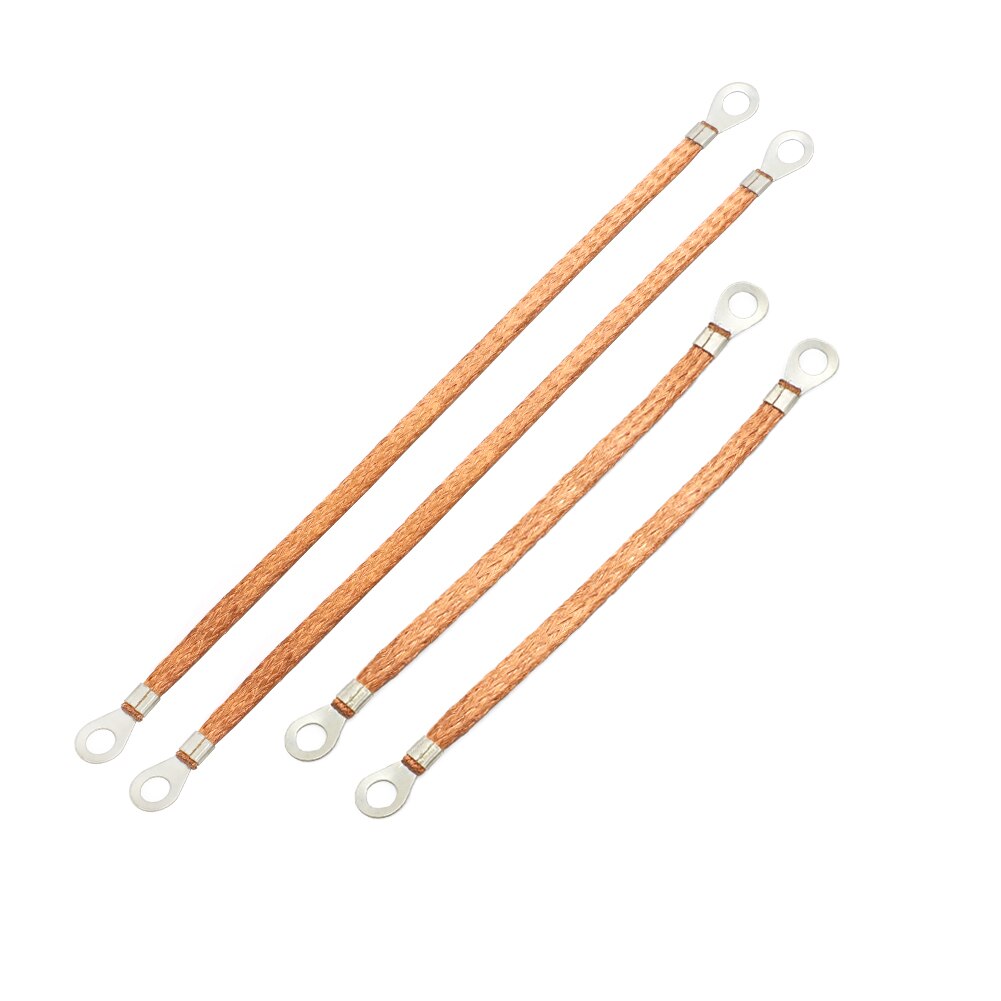 4 Piece Engine Ground Strap CABLE FIREWALL Cars Truck Replacement