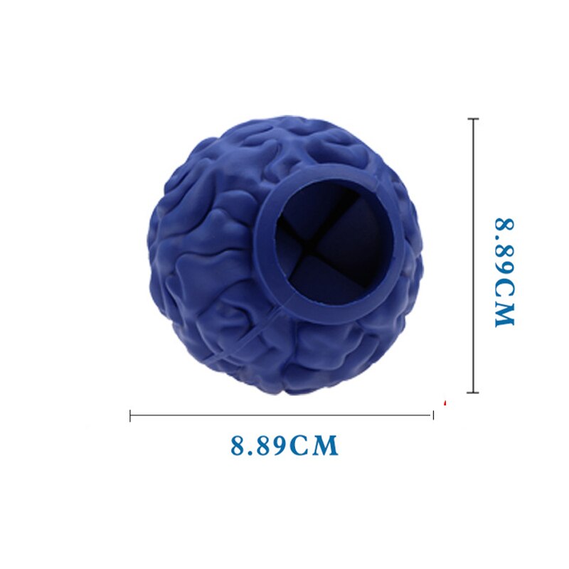 Rubber Hond Speelgoed Bal Interactieve Hond Chew Speelgoed Voedsel Dispenser Voor Hond Gebitsreiniging Speelgoed Extra Tough Training Hond levert: Navy blue 2