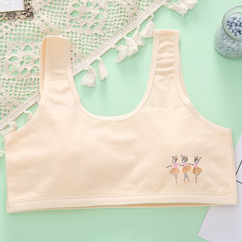 Development Period Vest Girl Wrap Chest Tube Top Underwear Period Student Underwear Bra Girls 7-16 Years Old Top Vest