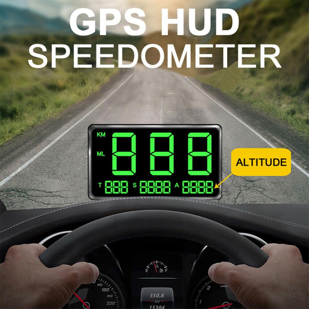 ! All C80 Car Digital GPS Speedometer Speed Display KM/h MPH For Car Bike Motorcycle Auto Accessories