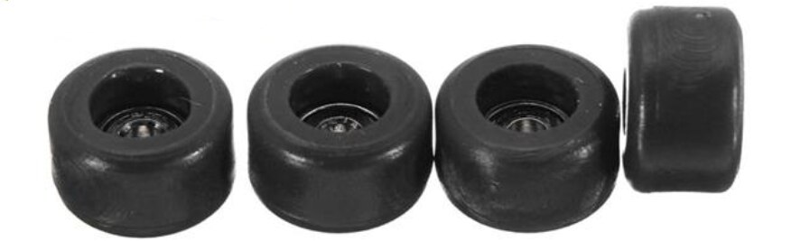 aluminum finger skateboard parts fingerboard trucks 29MM: 4pcs black