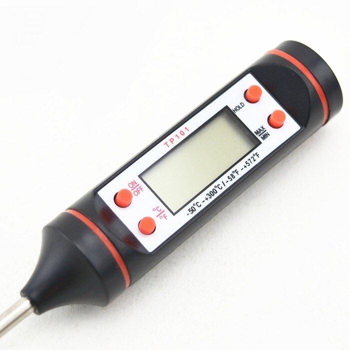 DIY Candles Tools Thermometer Household Electronic Thermometer Craft Art DIY Candle Making Accessories Electronic Thermometer: Default Title