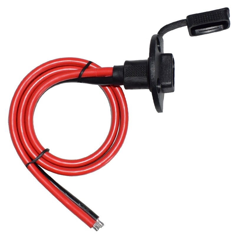 10 awg sae kabel 2 pin hurtig frakobling af bilpanel forlængerkabel skruehuller til solpaneler battrey motorcykler batteri