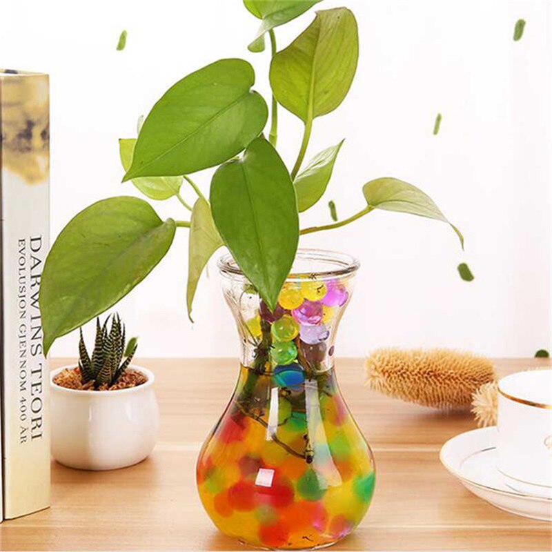 500PCS/ 5 tasche polychromen kristall schlamm kristall erde schwamm kristall perlen farbige keramik blase perlen soilless kultur