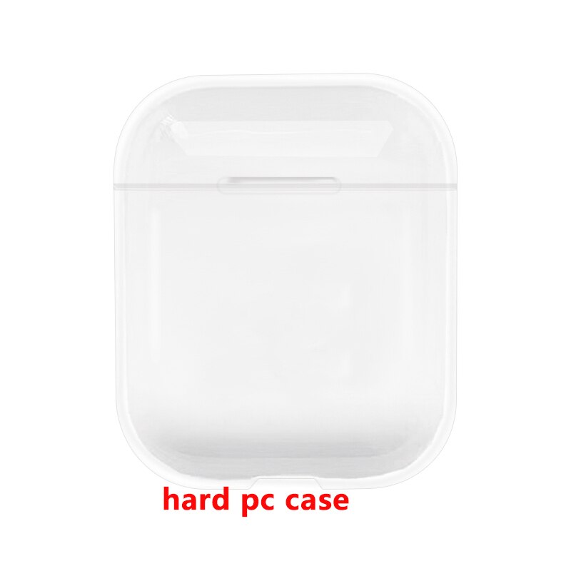 Wireless Bluetooth Earphone Case For Air pods 1 2 Charging Box Accessories For Apple Airpods Leather Case For Air Pods Coque: 00