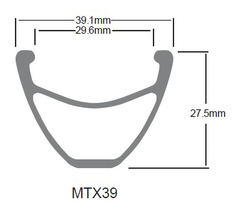 Sunringle sun MTX39 27.5/29 Inch cerchio per saldatura a vuoto da montagna Am/Fr/Dh 32H 28H cerchi
