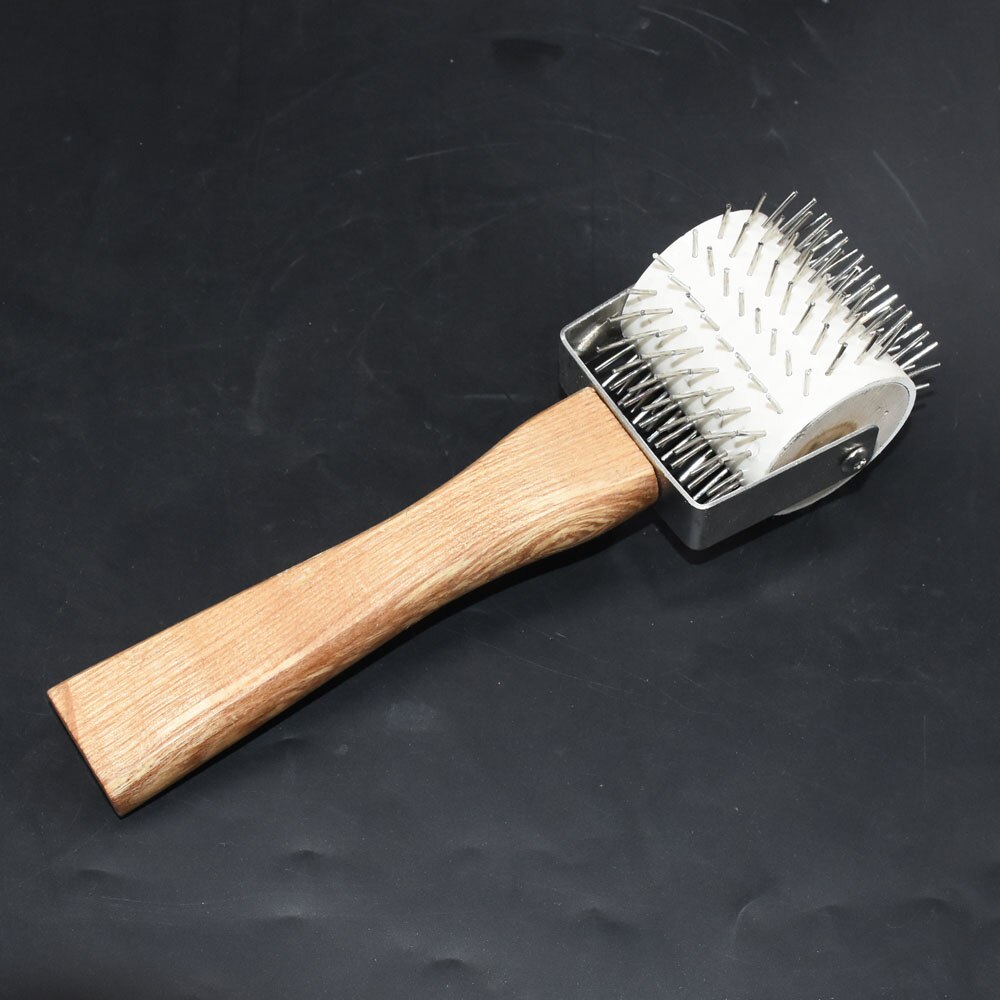 Idler Wheel Uncapping Fork Gear Bee Honeycomb Rake Needle Roller Honey Extracting Tool Beekeeping Supplies Tools