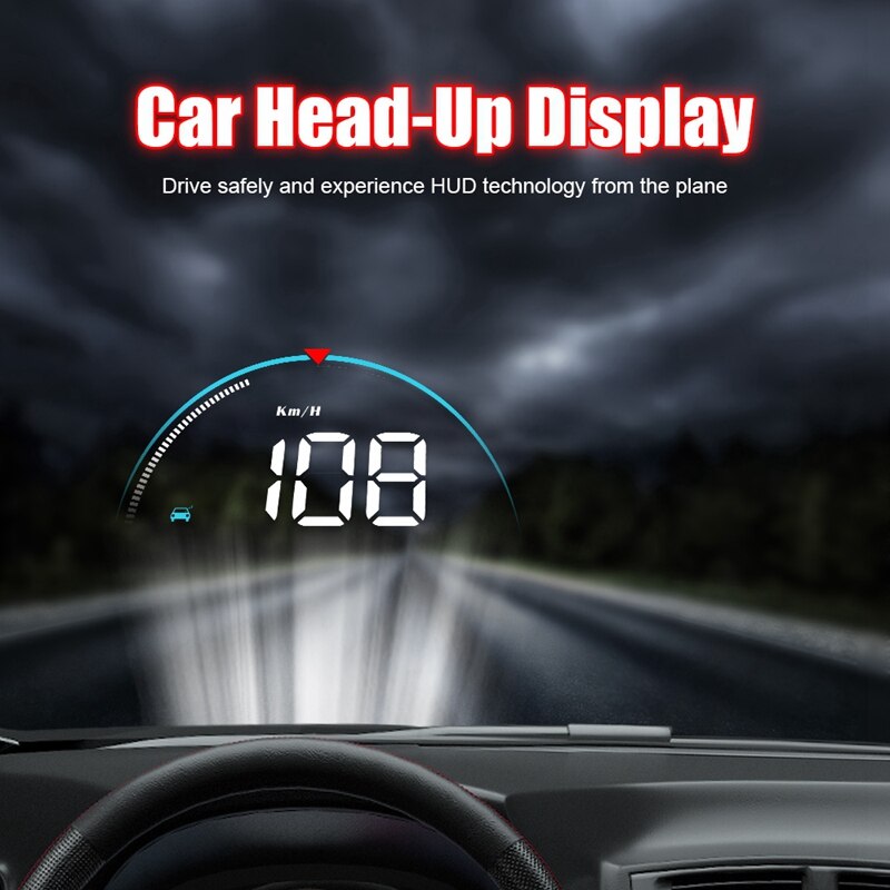 M8 hud head-up display obd 2 ii overspeed waarschuwingssysteem snelheidsspanning alarm auto-styling auto head-up display