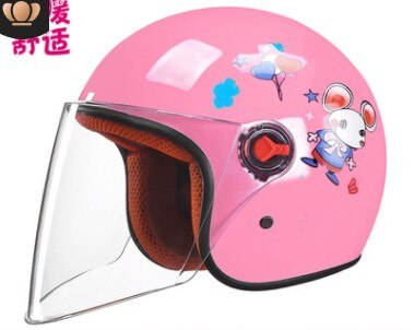 Uncovered helmet motorcycle motorcycle helmet men and women full face four season general motorcycle helmet dirt bike helmet: baby