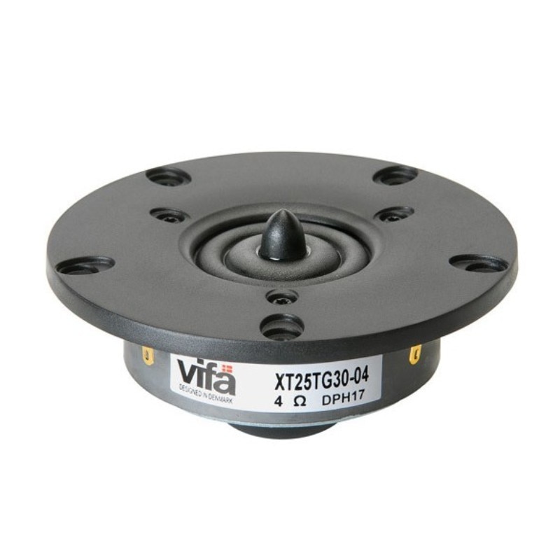 2 stk original vifa  xt25 tg 30-04 4 & #39 ;& #39 ; hi-fi-serien hjemme/bil audio diy sort membran diskanthøjttaler driver enhed 4 ohm /100w
