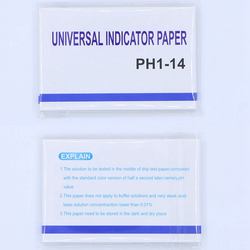 GTBL 100 Pieces Of PH Meter PH Indicator Paper Indicator Paper 1-14 Paper Litmus Tester Analytical Instrument