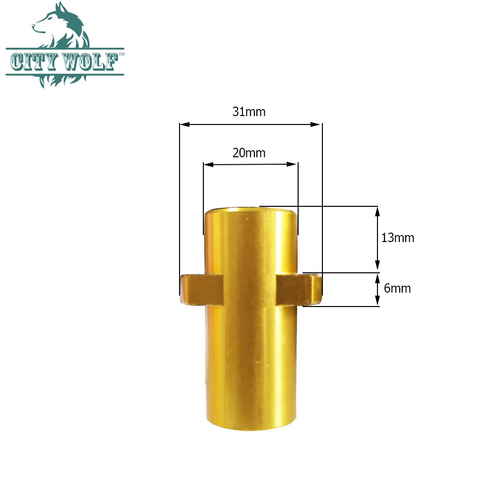 10PCS aluminum karcher adaptor G1/4 thread for karcher K2 K3 K4 K5 K6 K7 high pressure washer joint snow foam lance adaptor