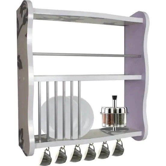 Keuken Plank Terek Wandplank Bekerhouder