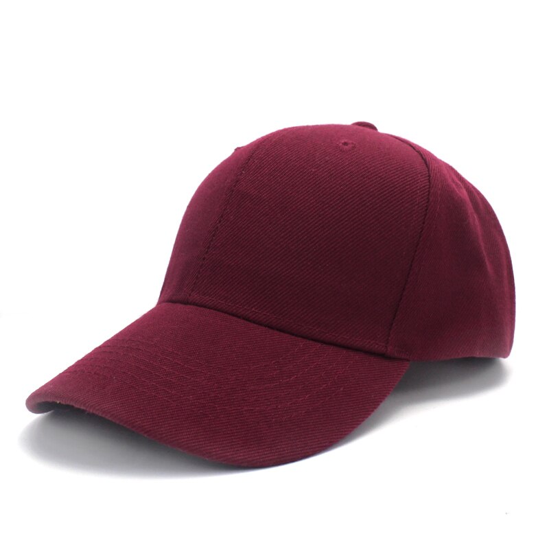 2019 Nuovo Cappello Da Baseball di Colore Solido Uomini Della Protezione Delle Donne Della Protezione Del Cappello Del Sole All'aperto Casual Trucker Snapback Nero Hip Hop Papà cappelli Gorras: K