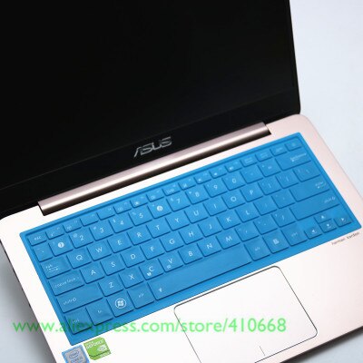 Dla Asus Zenbook UX305F TX300 TP300 P302 UX302 U303L RX310 UX32V UX305L 13.3 &#39;&#39;13 cal osłona na klawiaturę laptopa Protector skóry: All Blue