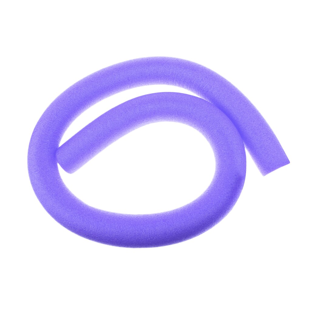 Zwembad Noedels Ondiepe Flexibele Drijvende Strand Zwembad Dikke Schuim Buis Zwemmen Polen: Purple