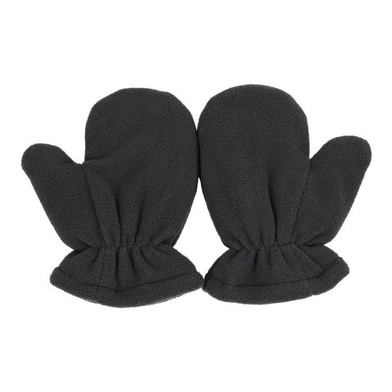 Baby Thick Gloves Kids Winter Fleece Gloves Newborn Mittens Velvet Thick Children's Keep Finger Warm Thick Warm: e for 3-7Y