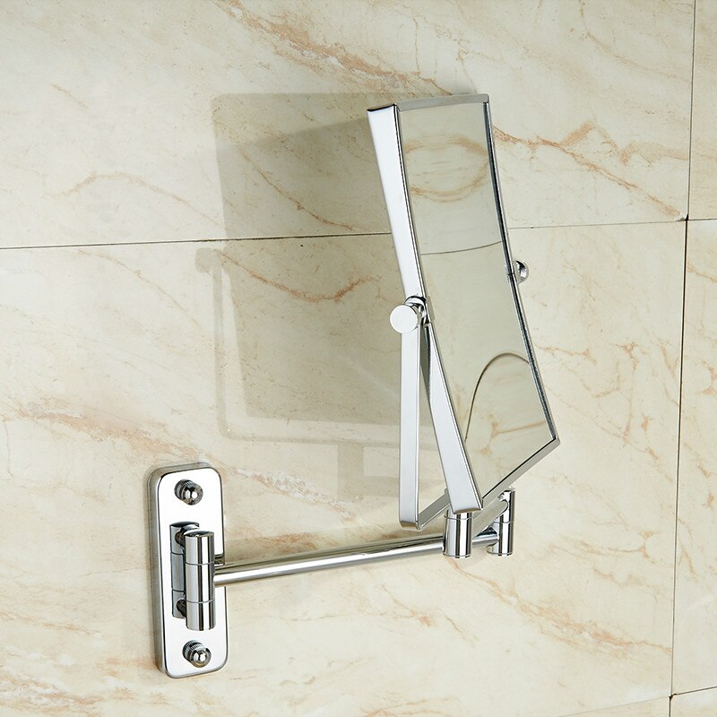 Extendable Magnifying Bathroom Wall Mounted Mirror Mural Light Vanity Makeup Bath Cosmetic Smart Mirrors pf101506
