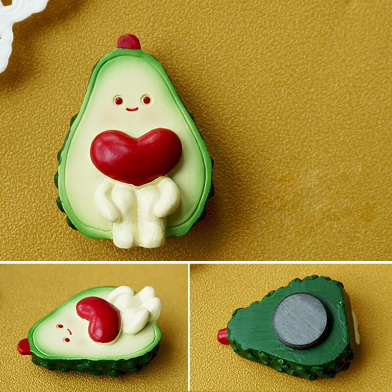 Decorative Refrigerator Magnet Funny Resin Kitchen Fridge Magnets Cute Whiteboard Locker Magnets for Boys and Girls