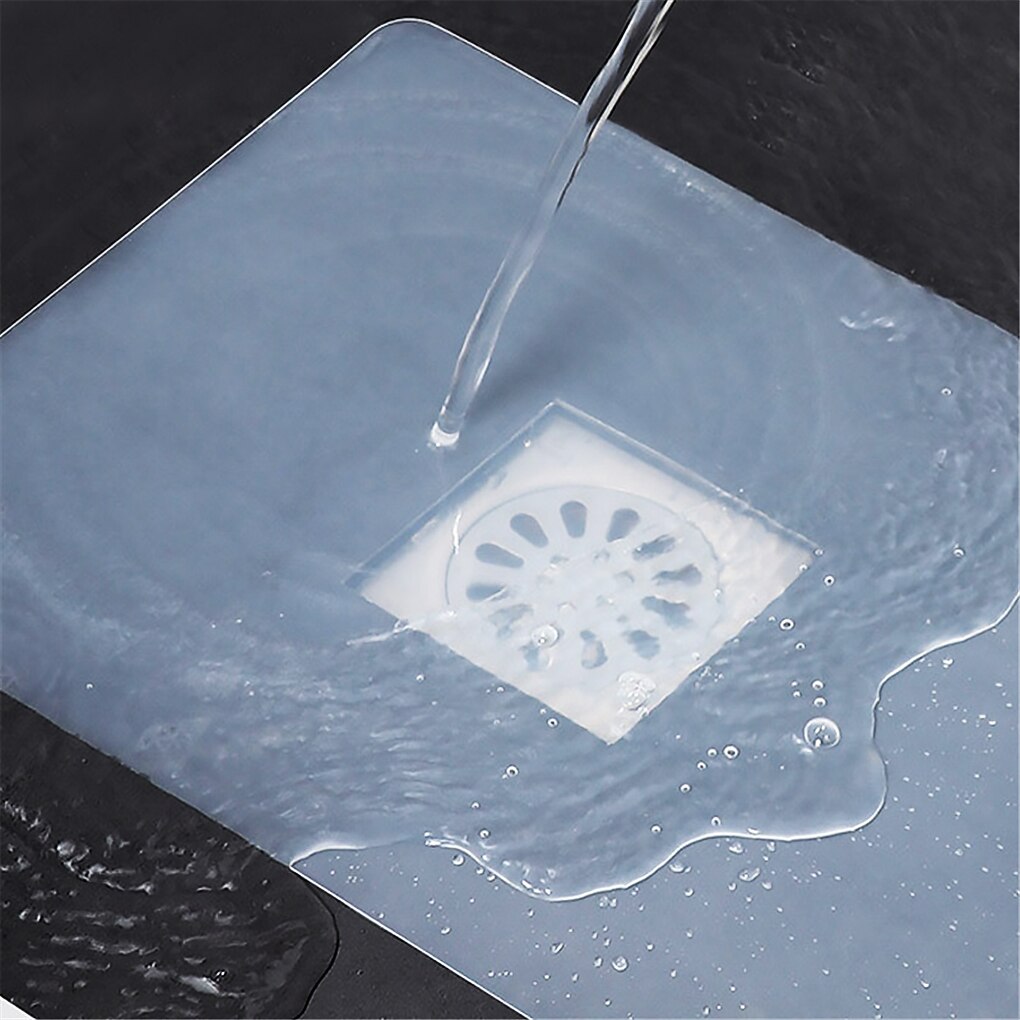 Pokrywa wpustu mata toaleta wc antyzapachowy odpływ ścieków podkładka silikonowa