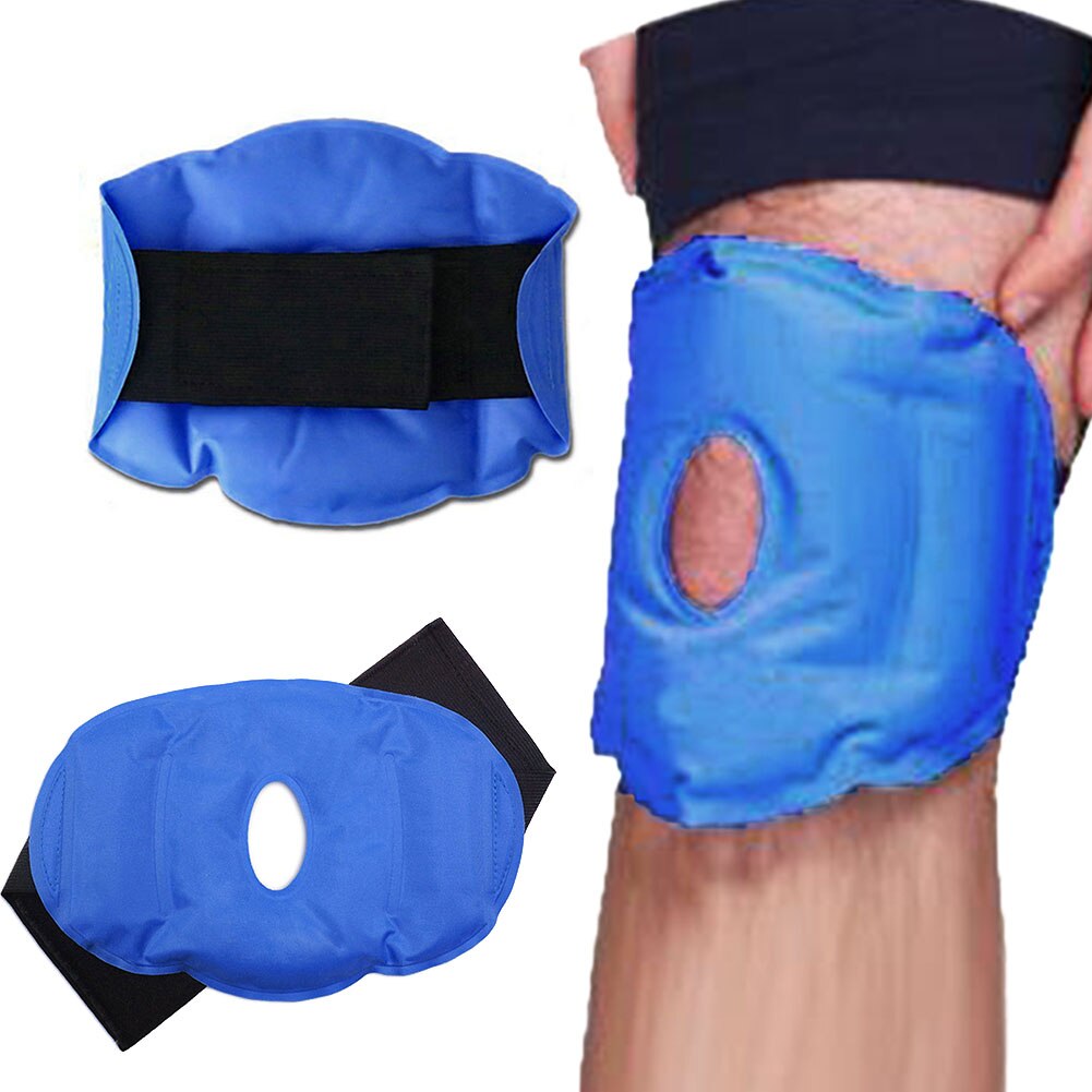 Knee Patch Sports Injuries Gel Pack Breathable Adjustable Reusable Wrap Pain Relief Surgery Heat Ice And Cold Therapy #5