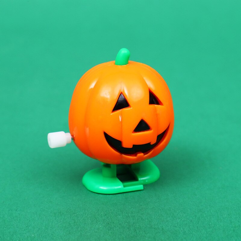 1 Halloween Kürbis Haar Streifen Springen Geist Spielzeug Mechaniker Pädagogisches Spiel Streich Dekoration Spielzeug kinder JM304