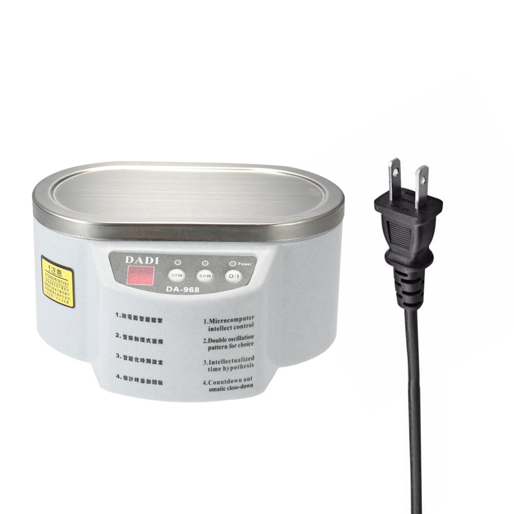 600ml Digital Ultrasonic Cleaner ultrasonic bath Jewelry Watches Glasses Circuit Board Cleaning Tool Sterilizing Machine