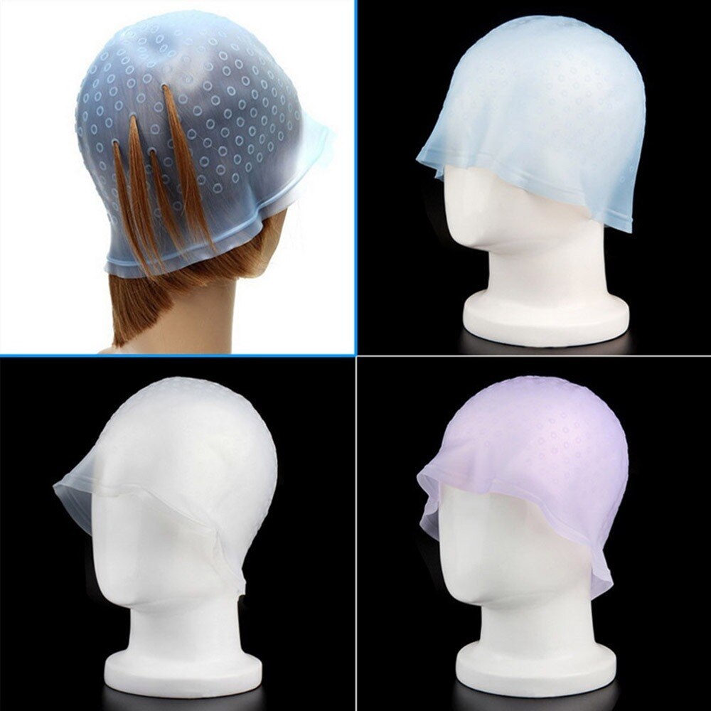 Gjenbrukbar salong hårfarge farge highlighting dye cap for hair extension styling verktøy frisør skjønnhet frisørsalong