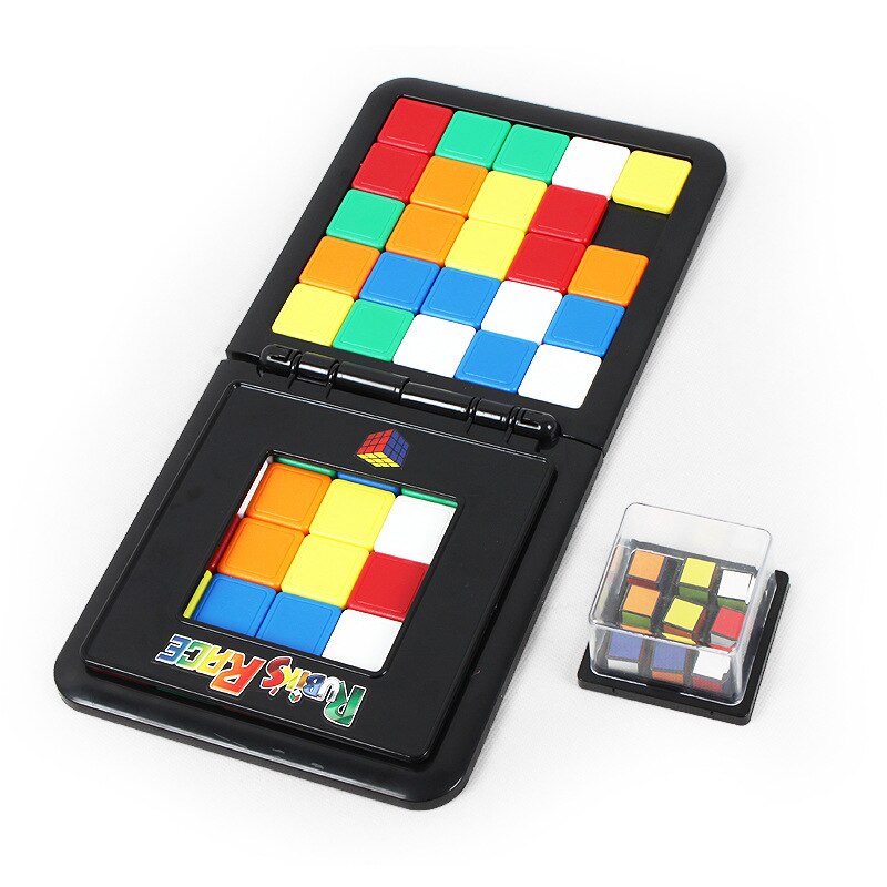Puzzle Würfel 3D Puzzle Rennen Würfel Gremium Spiel freundlicher Erwachsene Bildung Spielzeug Eltern-Art-Doppel Geschwindigkeit Spiel Magische Würfel