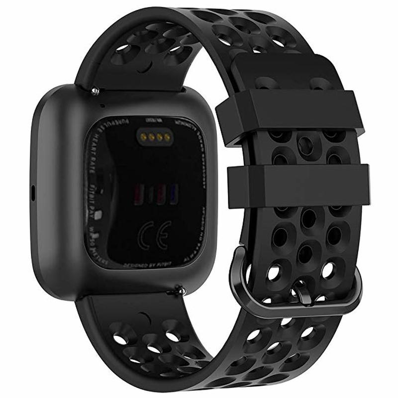 Replacement Silicone Breathable Wrist Band Watch Quick Release Silicone Easyfit Wrist Band Strap For Fitbit Versa 2 Wristband