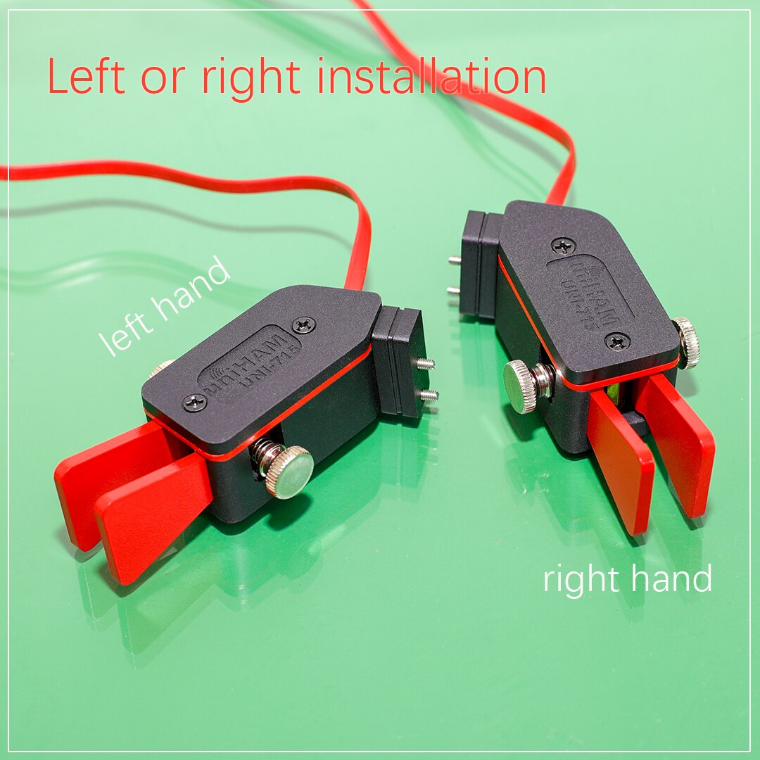 Uni-715 Automatische Paddle Key Keyer Cw Morse Code Voor Ham Radio Yaesu Ft-817 818 818D Rechts of Linkerhand: For Left Hand
